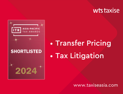 WTS Taxise is shortlisted for ITR APAC Awards 2024