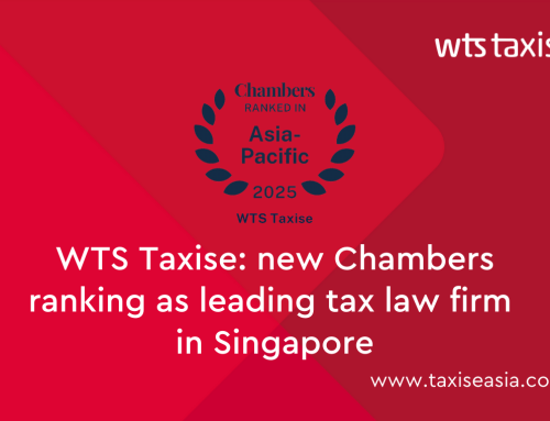 WTS Taxise continues strong streak with fourth consecutive Chambers ranking as leading tax law firm in Singapore