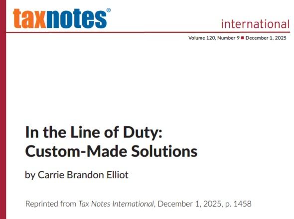 Experts discussing transfer pricing and customs duties