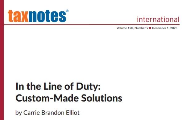 Experts discussing transfer pricing and customs duties